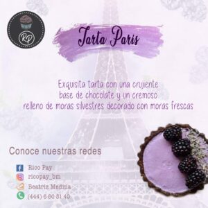 Tarta Paris en Rico Pay